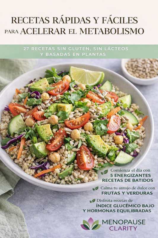 27 Recetas Rápidas y Fáciles para Acelerar el Metabolismo GRATIS CON TU COMPRA DE CUALQUIER EBOOK